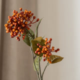 Hydrangea Berry Branch Orange