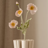 Poppy Flower Dusty Pink