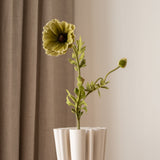 Poppy Flower Medium Green