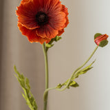 Poppy Flower Medium Orange