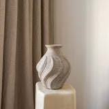 Swirl Vase Grå