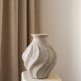 Swirl Vase Grå