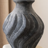 Swirl Vase Svart