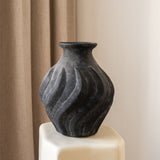 Swirl Vase Svart