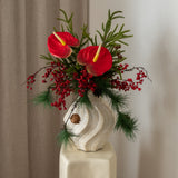 Winter Flame Bouquet