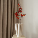 Berry Branch Small Orange Red