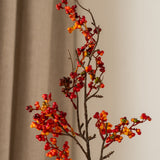 Berry Branch Small Orange Red